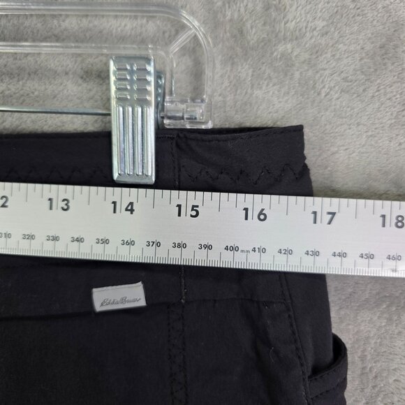 Womens Eddie Bauer Black Travex Skort w/ Built In Shorts Nylon Blend Size 8 - Picture 7 of 9